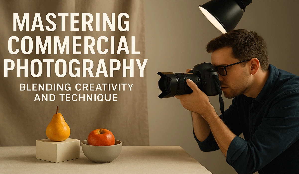 Mastering Commercial Photography By Blending Creativity And Technique