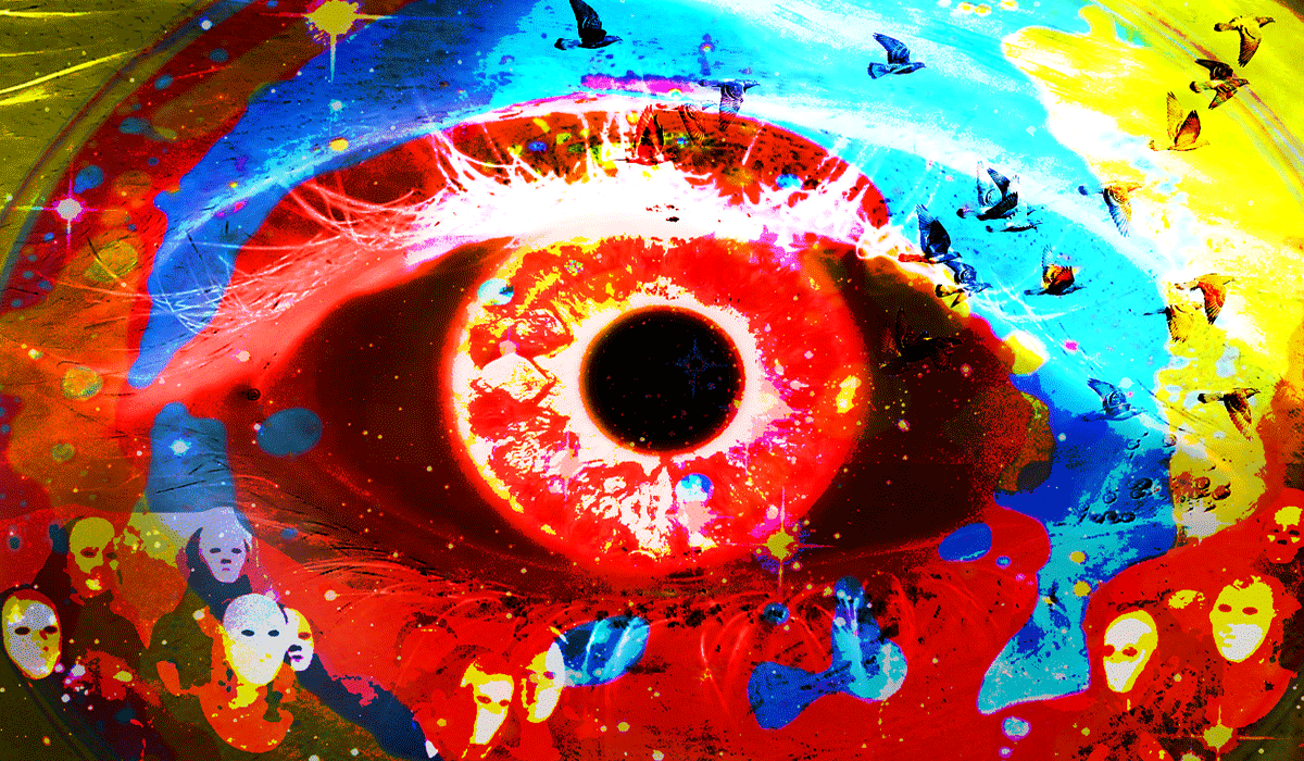 An Exploration Of Color And Imagination In Abstract Psychedelic Art