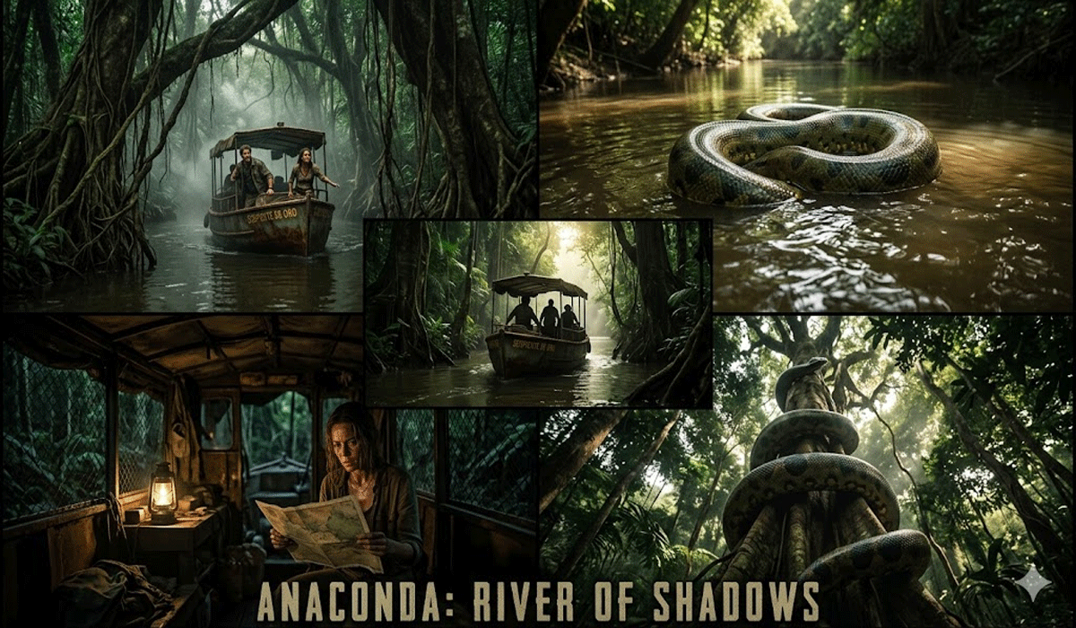 Anaconda Movie Inspired Cinematic Adventure Visual Concepts